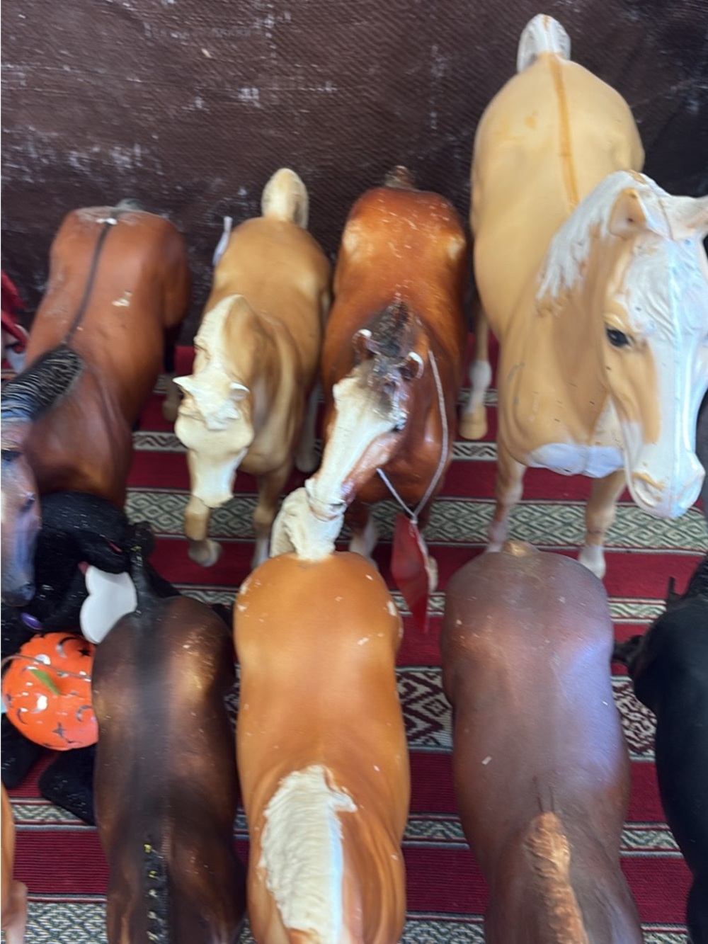 8 Breyer Horse colletables and others